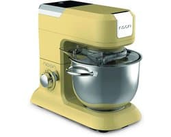Keukenmachine - Multifunctionele Mixer - Koken en Bakken - Planetair Roersysteem - 4.5 liter kom - Beige