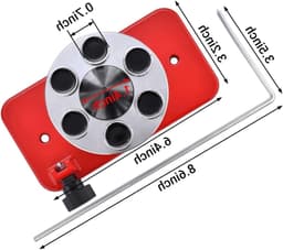 Maaimes Balancer van Legeringsstaal met Magnetische Wandmontage voor Vervangbare Maaimesen en Onderhoud — thumbnail 5