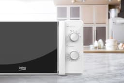 Magnetron - Oven - Snel opwarmen - Compact design - 20 liter - Wit — thumbnail 2