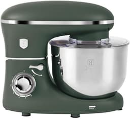 Keukenmachine - Mixer Kom - Bakken En Koken - Krachtige Motor - 6 Liter Kom - Mat Groen — thumbnail 1