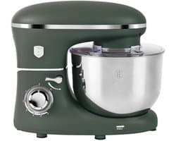 Keukenmachine - Mixer Kom - Bakken En Koken - Krachtige Motor - 6 Liter Kom - Mat Groen