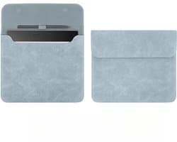 Geschikt voor Kindle-hoes, geschikt voor Scribe 10,2 inch tablet e-reader, magnetische leren hoes, matte PU-leer, minimalistische hoes - (magnetische sluiting, krasbestendig, pennenhouder ontwerp), lichtblauw