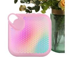 Kleine Draadloze Speaker - Compacte Desktop Audio - Muziek Luisteren Buiten - Dynamische RGB Verlichting