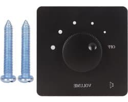 Volume Regelaar 50W met 5 Snelheden, Vlamvertragend PC voor Thuis Speakers, Geluidscontrole en Aanpassing