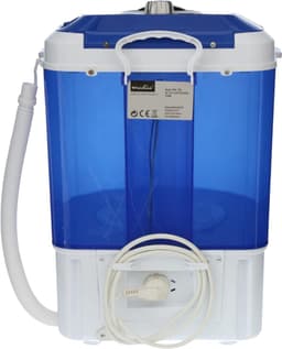 Nexvo® Camping Wasmachine - Mini Wasmachine - Wasmachines - 2 kg per Wasbeurt - Met Timer - Blauw - 39cm x 37cm x 51cm — thumbnail 6