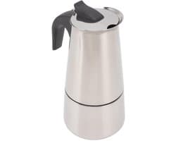 Allecto - Elektrische Koffiezetter - Moka Pot - Geschikt voor Thuis en Kamperen - 600ml - Rvs Koffiezetter - Voor Koffieliefhebbers - Modern Design