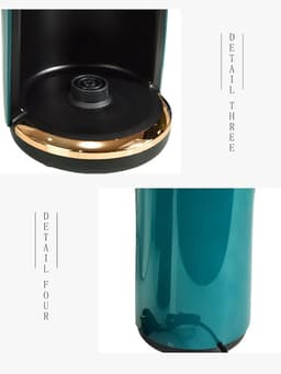 Automatisch Koffiezetapparaat - Mini Koffiezetter - Verse Koffie Maken - Automatische Bediening - 300 gram - Groen — thumbnail 5