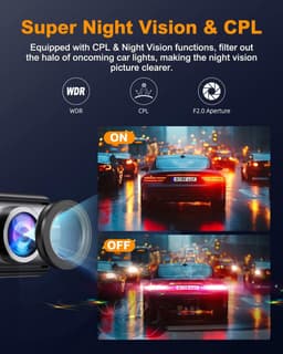 Dashcam voor de Auto - Autocamera - Rijrecorder - Autorijden — thumbnail 3
