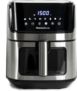 Smart Air Friteuse - Heteluchtpan - Gezond Koken - Wifi Bediening - 65 Liter - Zwart — thumbnail 2