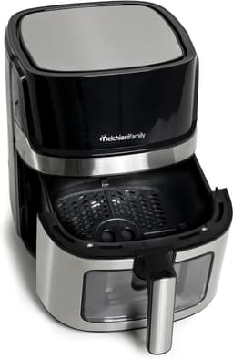 Smart Air Friteuse - Heteluchtpan - Gezond Koken - Wifi Bediening - 65 Liter - Zwart — thumbnail 4