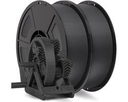 PETG CF Filament - Koolstofvezel Draad - 3D Printen - Verhoogde Stijfheid Sterkte - 2KG 1.75mm - Zwart