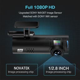 Dash Cam1080P WiFi Auto DVR Nachtzicht Smart APP-verbinding Dash Camera Recorder voor Voertuig — thumbnail 2