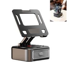 Draaibare tabletstandaard met ingebouwde luidspreker – Multifunctioneel Bluetooth-audioapparaat met verstelbare hoek | Creatieve draagbare tabletstandaard