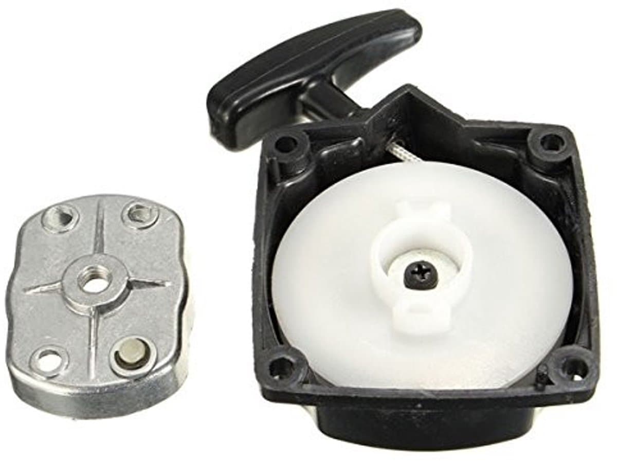 Byshayne- Pull Starter Universeel - Draagbare Terugslag - Grasmaaiers/Bushcutters - Montage - Afstand Bevestigingsgaten 67mm - Lengte Touw 85cm - Startmechanisme — afbeelding 1