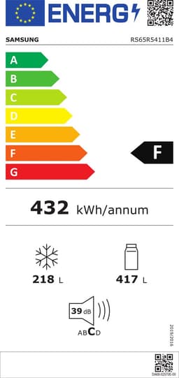 Samsung RS65R5411B4 - Strak Design Amerikaanse koelkast - Ijs & Water dispenser - MaciSpace- NoFrost — thumbnail 2