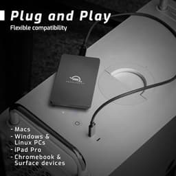 Draagbare SSD - Externe Opslag - Snelle Data Transfer - Universele Compatibiliteit - 1 TB - Blauw — thumbnail 3