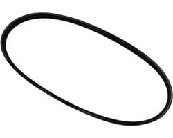 Aandrijfriem Grasmaaier - Reserveonderdeel Riem - Grasmaaier Reparatie - Ronde Riem Stijl - 16 x 12 x 4 cm - Zwart