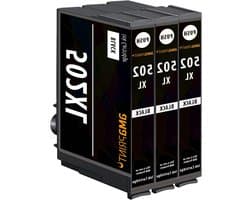 Printer inkt - Inktcartridges - Thuis printen - Hoge capaciteit - 3 stuks - Zwart