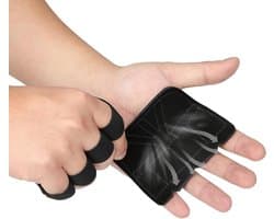 Ademende Fitness Grip Pads voor Gewichtheffen, Training en Pull-Ups - Versterkte Palmbescherming voor Mannen en Vrouwen