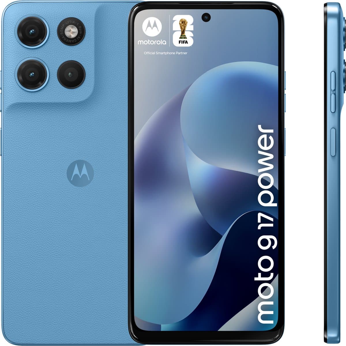 motorola moto g17 power - 8/256GB - PANTONE Alaskan Blue — afbeelding 1