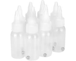 Lege Airbrush Verfflessen van 30ml - Corrosiebestendige Fles voor Pigmenten met Schaal en Precisie Spuitfunctie