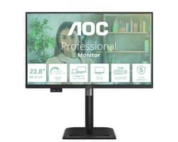 AOC 24P4CV computer monitor 60,5 cm (23.8") 1920 x 1080 Pixels Full HD LED Zwart