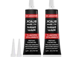 Hoogwaardige Sealing Tape voor Motoren, Mechanische Afdichtingen voor Auto's en Motorfietsen, Warmtebestendig van -60°C tot 320°C, 85g, Zwart