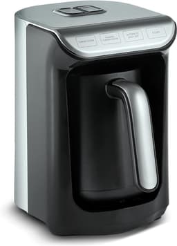 SNJY® Turkse Koffiezetapparaat - Turkse Koffie - Turkse Theepot Elektrische - 300 ML - 535 W - Zwart — thumbnail 1