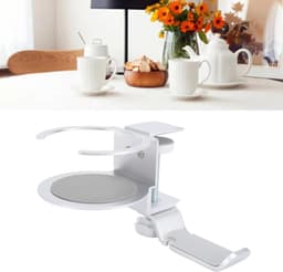 Hoofdtelefoonhanger Bekerhouder - Bureau Organizer - Ruimte Besparen - 360 Graden Draaibaar - Tot 53mm Dikte — thumbnail 2