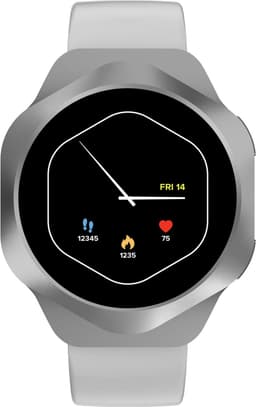 Canyon Hexagon 88 - Smartwatch - Bluetooth Gesprekken - AMOLED Scherm - Zilver — thumbnail 1