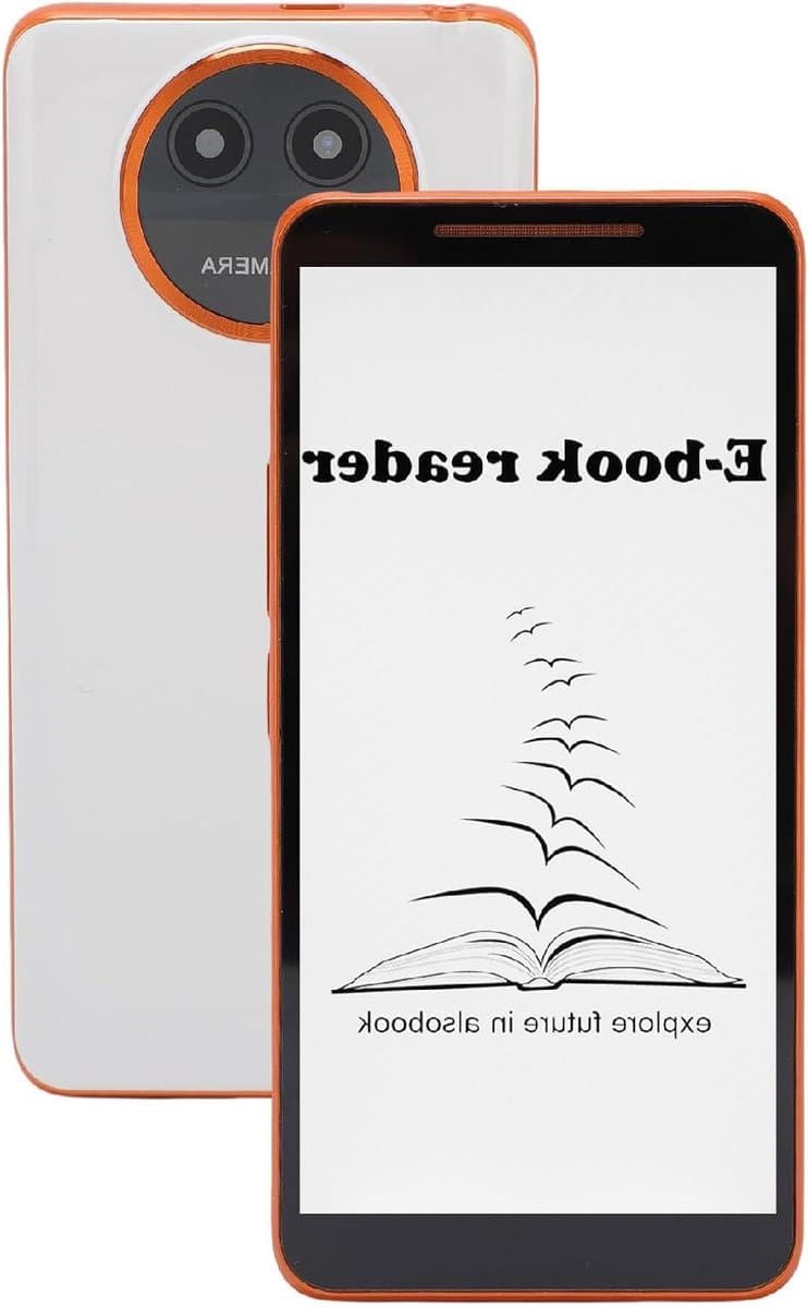 Annadue 1GB+8GB Compact Ereader, 5.7 Inch e Book Reader for Android 8.1, Audio and Video -PDF Reader, with Writing Pad and Higher Contrast Ratio, for Improved Reading Experience — afbeelding 1