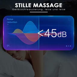 Massagepistool - Draagbaar apparaat - Spierherstel - 6 snelheden 4 koppen - 12mm diepte - Rood — thumbnail 2