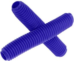 Een set stofkappen geschikt voor de schokdempers van de geschikt voorvork van een motorfiets, geschikt voor Suzuki RM125 DR250 DRZ400 400 blauwe modellen. — thumbnail 1