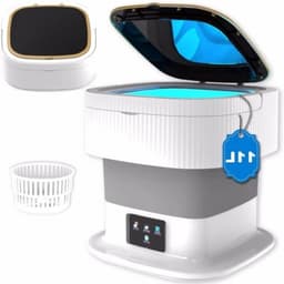 Thuys - Mini Wasmachine met Centrifuge - Voor Kleine Wasgoed - Meerdere Programma's — thumbnail 1