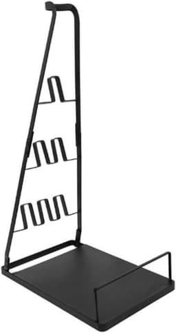Stofzuiger Houder - Vloerstandaard Accessoires - Opbergen Reinigingsspullen - Geen Installatie Nodig - Universele Pasvorm - Zwart — thumbnail 1