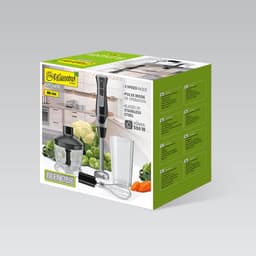 Stand Mixer - Keukenmachine - Eten Bereiden - Krachtige Motor - 900 ml - Zwart — thumbnail 2