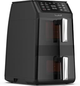 Dubbele Airfryer XL - Hetelucht Friteuse - Airfryer met Dubbele Mand - Kookgemak — thumbnail 1