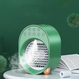 TOVBMUP Mobiele airconditioner - mobiele air conditioner - aircooler - draagbare mini-accu-airconditioner - met verdampingskoeling - zonder uitlaatkanaal - stil — thumbnail 3