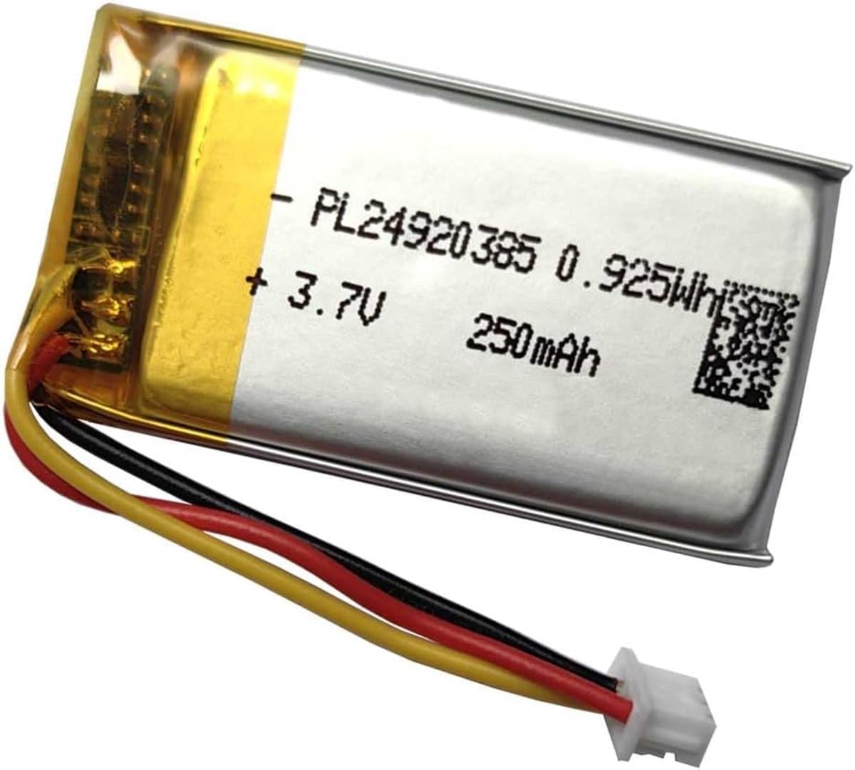 250mAh Batterijvervanging voor Savi 7220-7210 Office Headset - Compatibel met Sennheiser HD 250BT - Skullcandy Riff/Riff 2 Draadloze Koptelefoon PN 212366-01 Batterij — afbeelding 1
