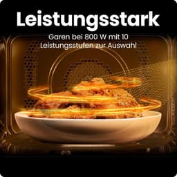 Magnetron 20 liter - Compacte oven - Snel opwarmen - Digitale bediening - 33 x 25 x 44 cm — thumbnail 2
