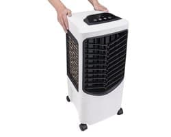 BIXc®- Luchtkoeler, mobiele airconditioner, Airco, afstandsbediening, 10 liter waterreservoir, wit — afbeelding 1