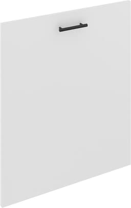 Vaatwasmachinedeur - Geruite Deur - Keuken Upgrade - Melamine Spaanplaat - 60x70cm - Wit — thumbnail 1