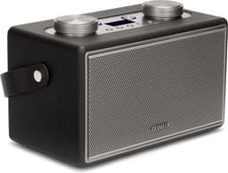 Portable Bluetooth Radio Aiwa BSTU800BK 50W Speaker Grey Vintage — thumbnail 4