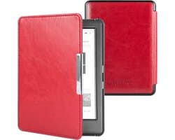 Lunso - Geschikt voor Kobo Glo / Glo HD / Touch 2.0 hoes (6 inch) - sleep cover - Rood