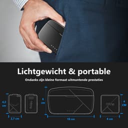 FIFINE - M9 - Dasspeld Microfoon - Lavalier - Draadloos Systeem Lavalier - 2 Stuks - USB-C - Telefoon / Tablet / PC -Met Opbergcase — thumbnail 2