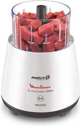 Moulinex DPA110 elektrische hakmolen 0,5 l Wit 1000 W — thumbnail 3