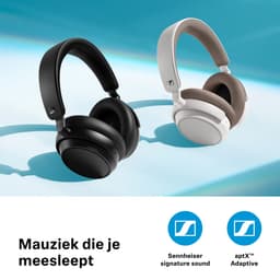 Sennheiser Accentum Plus Wireless - Draadloze over-ear koptelefoon met Noise Cancelling - 50u batterij - Snelladen – 2 Microfoons - Zwart — thumbnail 8