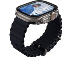 PanzerGlass Screenprotector geschikt voor Apple Watch Ultra - 49 mm Glazen | PanzerGlass Slim Screenprotector