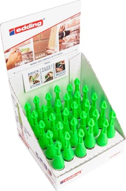 Edding E-8870 Marker voor Diepe Gaten - Groene Dop - Display 30 Stuks — thumbnail 5