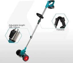 Mercadome® - Grasmaaier - Grasmaaier Elektrisch - Grastrimmer - Draadloos - 2x18V batterij — thumbnail 4